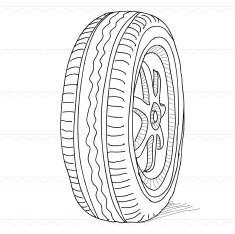 Sketch Tires wheels rubber