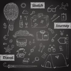 Travel Icons Set N12