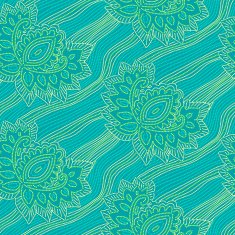 Floral seamless pattern with points N5