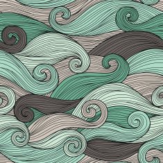 Abstract hand-drawn pattern N8