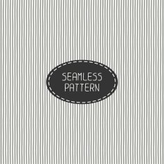 Vector abstract seamless pattern of hand drawn lines Doodle background