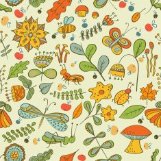 Seamless autumn pattern N5