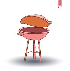 barbecue vector illustration N2