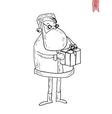 Santa Claus Vector Illustration N24