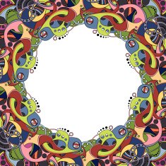 Vector Colored Abstract Background N9