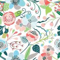 Seamless Floral Pattern N157
