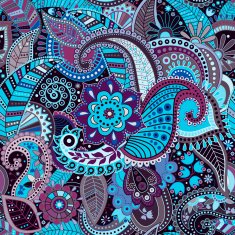 Vector seamless ethnic pattern N5