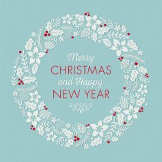 Vintage Christmas Card - Illustration N3