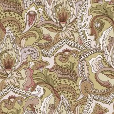 Colorful paisley pattern Ethnic design Seamless background ve N3