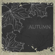 Hand Drawn Autumn Background N20