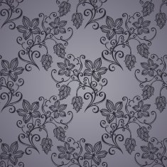 Seamless Floral Pattern (Vector) N64