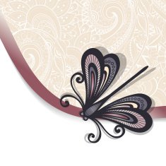 Vector Colored Floral Background N42