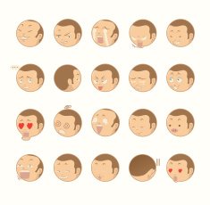 Valent Emoticon Set