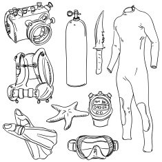 Scuba Diving Equipment N2