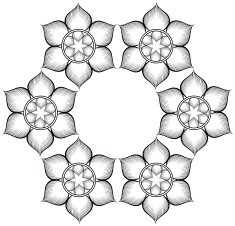 Flower Frame N29