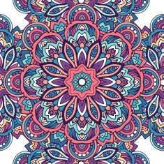 Tribal ethnic seamless pattern abstract background ornament N3