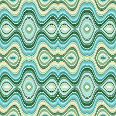 Vector Seamless Abstract Wavy Background N9