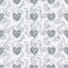 Seamless Mehendi Love Pattern N2