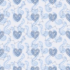 Seamless Mehendi Love Pattern N3