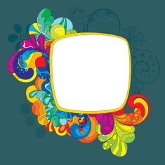 Fully editable frame design