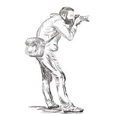 Photographer sketch