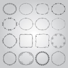 Hand Drawn Borders and Frames N6
