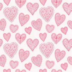 Hearts Seamless Pattern N12
