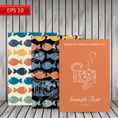 Seamless patterns (under a mask)