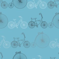 Seamless bicycle background N10