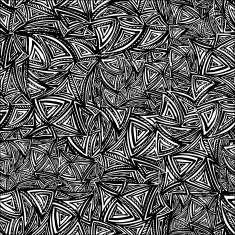 Vector seamless pattern with abstract triangles