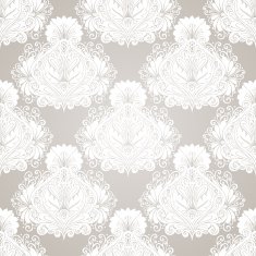 Seamless Ornate Pattern (Vector) Hand Drawn Texture N173