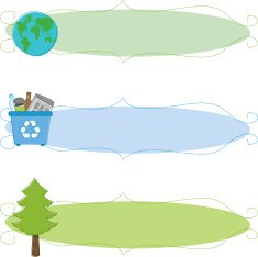 Sketchy Eco Banners