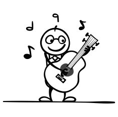 Playing Guitar N11