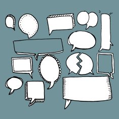 Speech bubbles N35