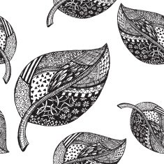 Leaf Seamless pattern