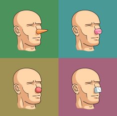 FOUR NOSES