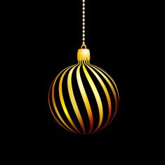 Christmas balls vector illustration N3