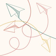Paper Plane Design N6
