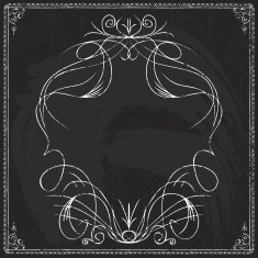 Hand-drawn line border set N48