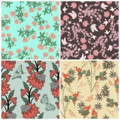 Seamless Floral Pattern N160