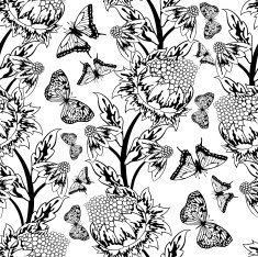 Seamless Floral Pattern N161