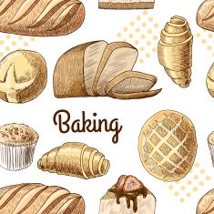 Baking seamless pattern free image download