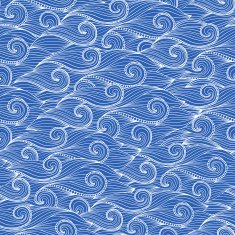 Vector Seamless Pattern of Wave N7
