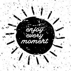 Vector summer background Hand drawn sun and letters