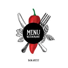 Restaurant food menu N89