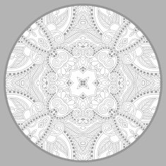 coloring book page for adults - zendala joy to older N40
