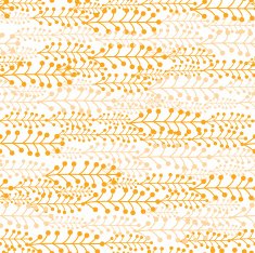 Abstract Floral Stripes Seamless Pattern