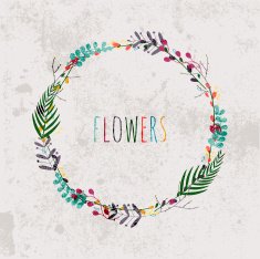 Spring flowers leaves dandelion grass on a vintage background N6