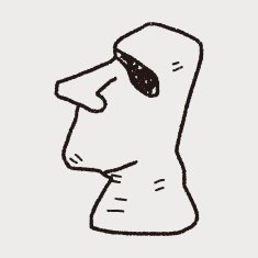 moai doodle N7