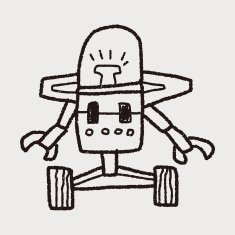 robot doodle N764